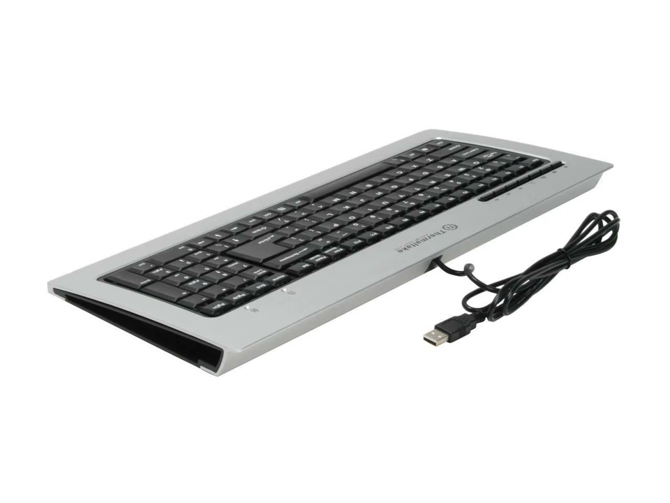 Thermaltake A2477 Silver/Black 103 Normal Keys 7 Function Keys USB Slim Soprano  - Image 2 of 4