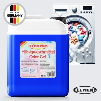 Flüssigwaschmittel | Color Gel | 20 Liter | 400 Waschladungen | Waschpulver