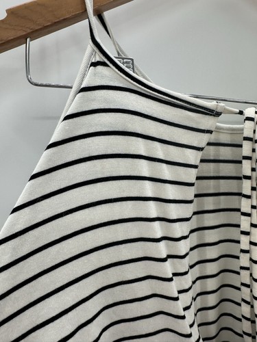 American Eagle Striped Keyhole Back Viscose Blend Mini Dress Women’s Size XXL - Picture 5 of 8