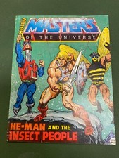 1983 Masters Of The Universe Mini Comic He-Man And The Insect People Mattel MOTU