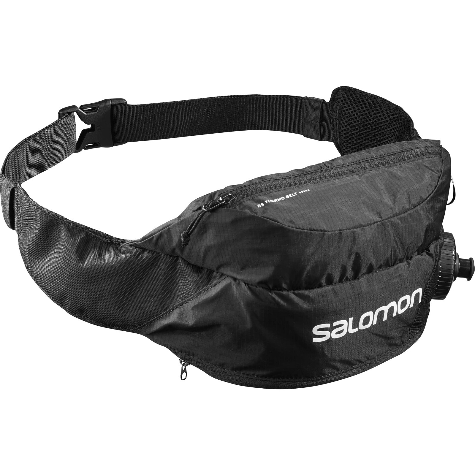 NUOVO Salomon RS Thermobelt sci escursionismo nero