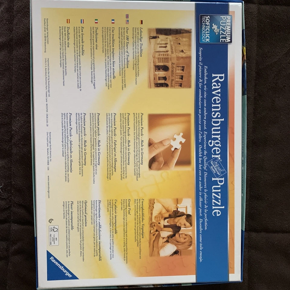 Rompecabezas Ravensburger 1000 Piezas “Kayak de Agua Blanca” - 27" x 20" Foto 4 de 4