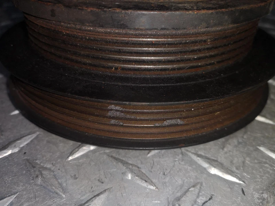 TOYOTA AVENSIS 2003 - 2009 Poulie De Vilebrequin 2.0 Diesel 1CD 56173 - Photo 3/3