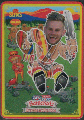 2020 AFL TEAMCOACH GLOW FOOTY BATTLEBODZ; Individual Card Sale. - Picture 8 of 13
