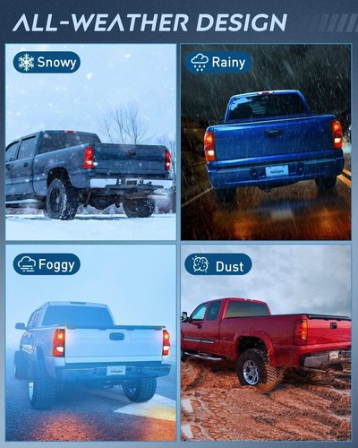 Conjunto de faros Nilight para Chevy Silverado Avalanche 1500 1500HD 2003-2006 - Imagen 72 de 73