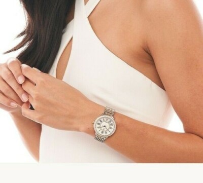 NWT MICHELE Serein Mid Two-Tone Diamond Watch Michele Serein 16 Ladies Diamond Two Tone Gold, Two Tone  main image 2