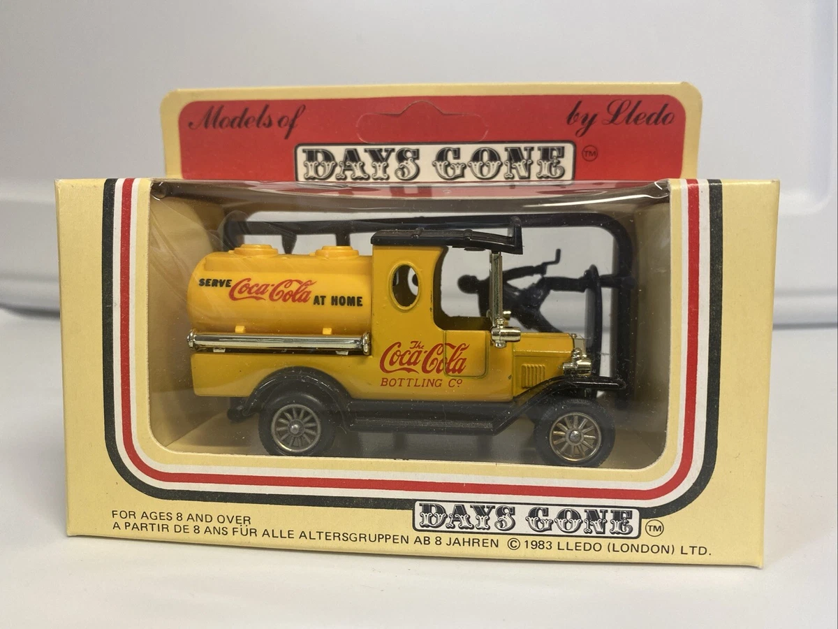 Lledo Coca-Cola Vintage Manufacture Diecast Delivery Trucks for