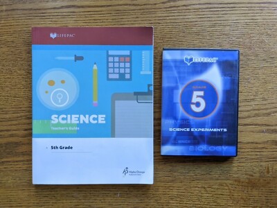 LifePack 5th Grade Science Teachers Guide & DVD Homeschool - ED2