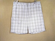 PGA Tour Men's Golf Shorts plaid sz 38
