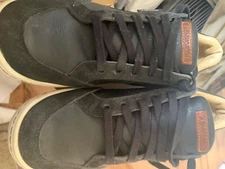 Ashworth Cardiff G54170 Mens Black Leather Spikeless Golf Shoes Size 8 Excellent