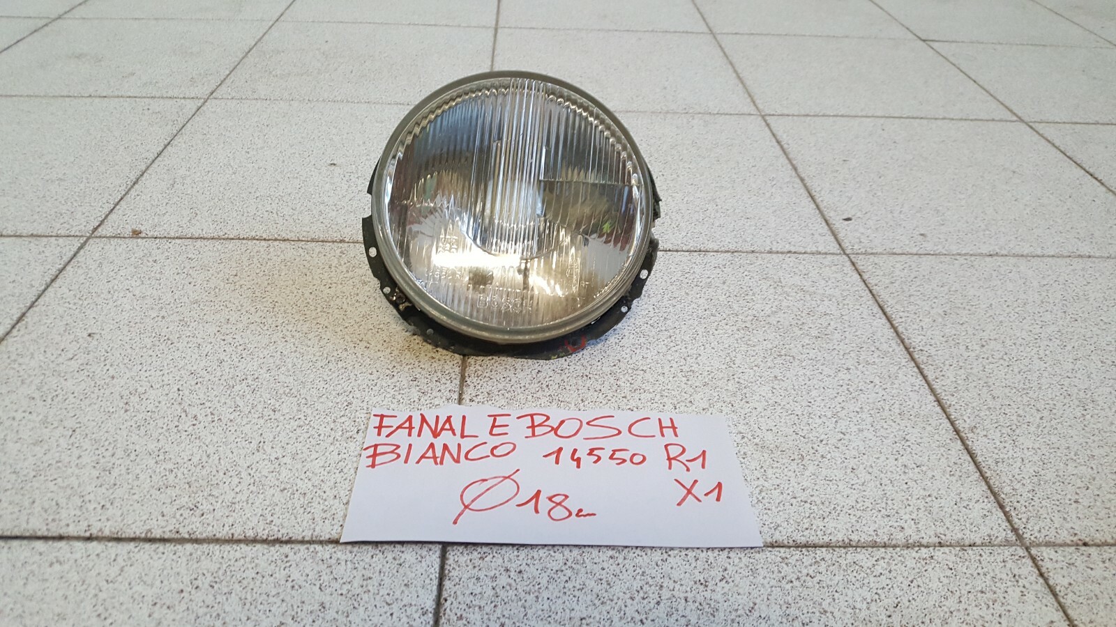 Fanale Auto Bosch Epoca Mod 1305603016 Vintage Car Headlight - Immagine 1