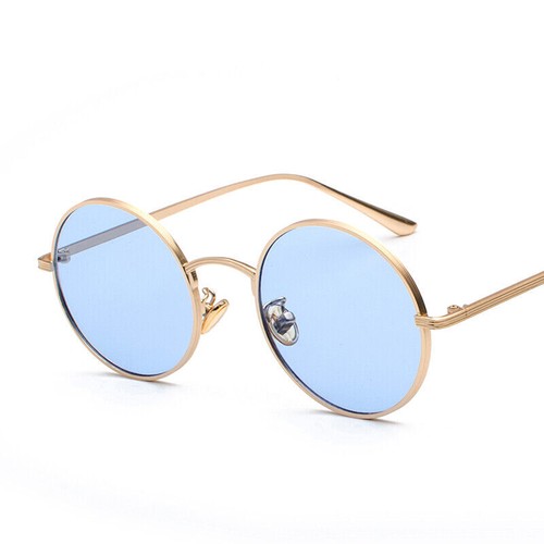 Polarized Lennon Small Round Sunglasses Women Men Circle 90s Hippie Sun Glasses
