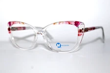 NEW MODERN OPTICAL BLOOMS CRYSTAL POPPY AUTHENTIC EYEGLASSES FRAMES 54-17-140MM