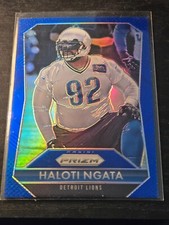 2015 Panini Prizm Blue Prizm Haloti Ngata #138 Lions SP