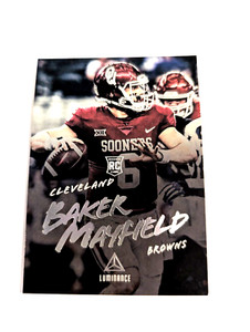 2018 PANINI LUMINANCE Baker Mayfield No. 107