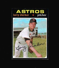 1971 Topps #540 LARRY DIERKER Astros NMMT