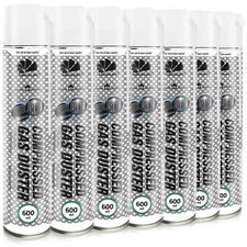 7x AABCOOLING H&O Compressed Gas Duster 600 SPRAY SPRĘŻONEGO POWIETRZA PC OCZYSZCZACZ POWIETRZA