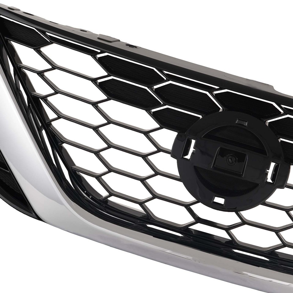 Fits 2016 2017 2018 2019 Nissan Sentra Grille Front Bumper Upper Grille ...
