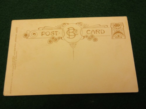Postal militar Bamforth AHORA EL DÍA HA TERMINADO himno 4527/versículo 1 tarjeta #2769ME - Imagen 2 de 2