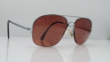 Vintage Girard 3091 Silver Pilot Half Rim France Sunglasses FRAMES ONLY