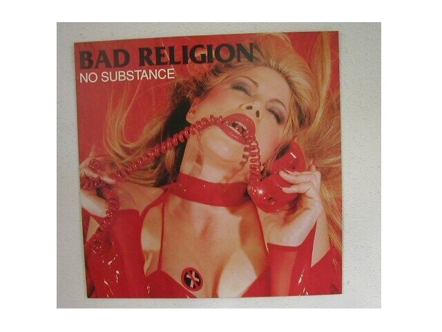 Bad Religion Poster Flat No Substance