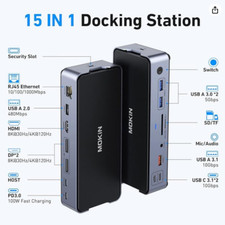 MOKiN 15-in-1 USB-C Docking Station