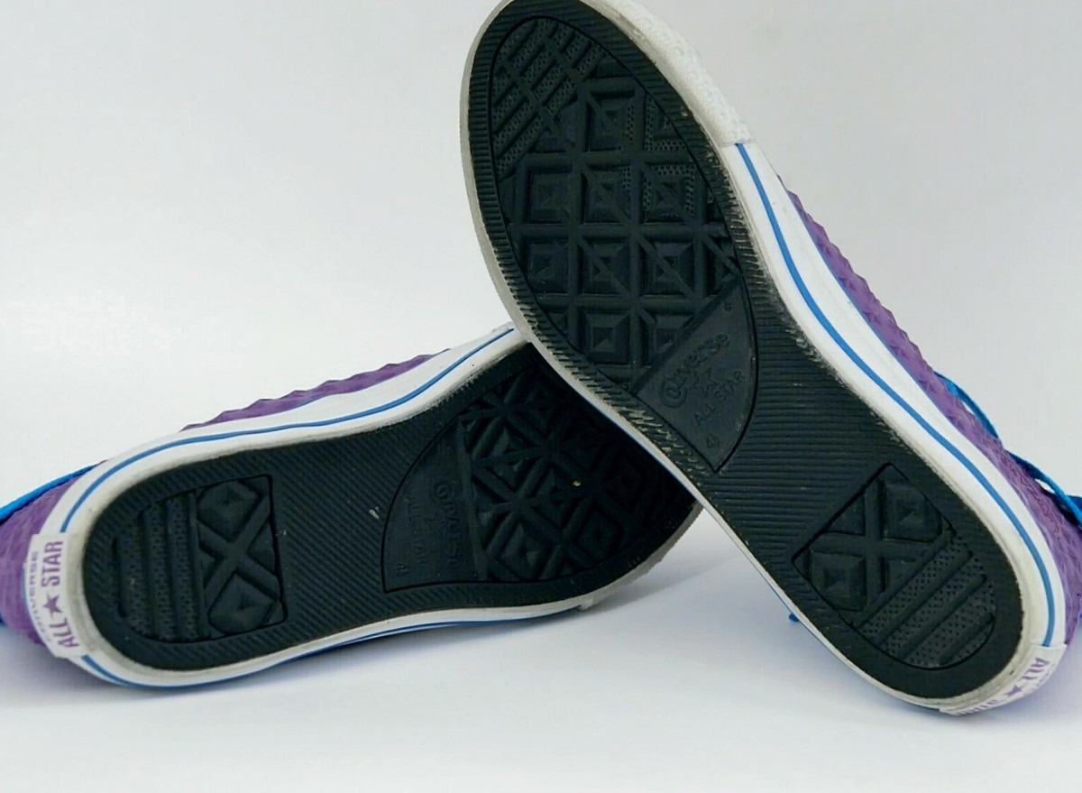 CONVERS ALL STAR Unisex CHUCK TAYLOR Rubber Purple Stars CONVERS ALL STAR Unisex CHUCK TAYLOR Rubber Purple Stars