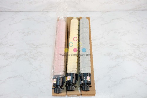 3 Open OEM Ricoh IMC4500,C6000 MYK Toners 842279,842280,842281(Used Mag & Black) - Afbeelding 5 van 6