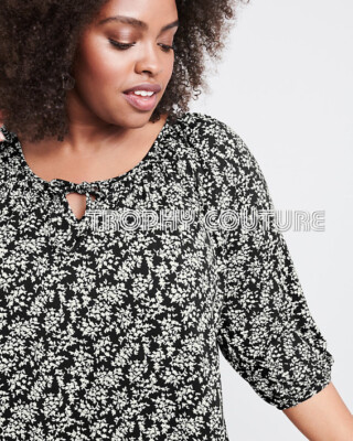 NEW RYLLACE PLUS SIZE BELLISSIMA BOHO KNIT TOP SZ 2X 18/20