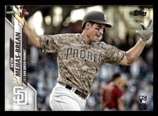 2020 Topps Series 2  #370 Seth Mejias-Brean  San Diego Padres Baseball Card RC
