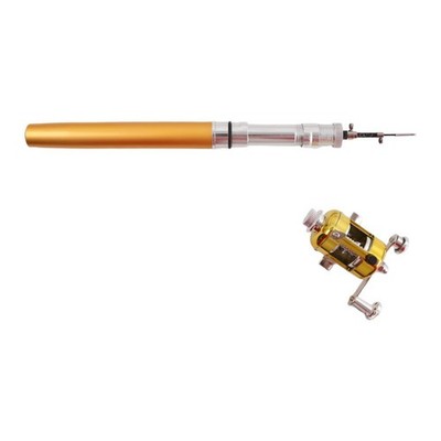 Angelausflug Angelrute Pocket Angelrute Smooth Curvature Speed Ratio 5,1:1