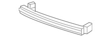 Genuine Honda Beam Front Bumper 71130-sxs-a00zz Genuine Honda Beam Front Bumper 71130-sxs-a00zz