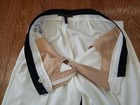 BCBG Maxazria Size Large Off White Harrison Straight Leg Dress Pants Trousers — photo 4