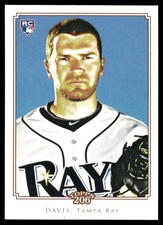 Wade Davis 2010 Topps 206 #181 Rays MLB READ FREE SHIPPING AutographDen