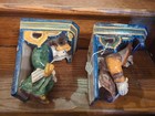 Medieval Renaissance Ceramic Wall Brackets Or  Fireplace Mantel Corbels Pair — photo 5