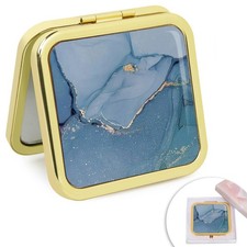 Pocket Mirror for Women Small Travel Mirror Magnifying Purse Mirror Compact U...