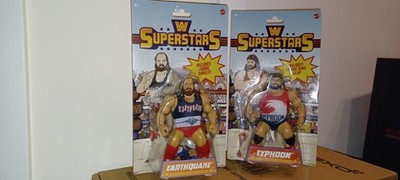 Wwe Superstars Mattel 5.5'' Earthquake And Typhoon Natural  Disasters New