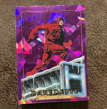 2024 SkyBox Marvel Masterpieces '92 Platinum Daredevil Purple Crystals #12 Jusko