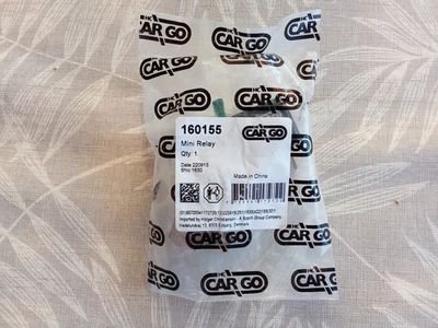 Relais Neuf Cargo 160155 12v 30A 4 broches - Photo 1/4