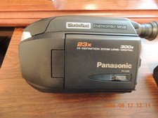 Panasonic PV-L858D L858 Palmcorder VHS-C Video Camcorder - CHARGER - WORKS