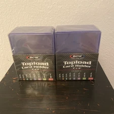 BCW Standard 3x4 Topload Card Holder 2 Pack of 25 Brand New Free Shipping US