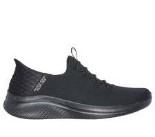 Skechers Shoes Men's Black Slip-Ins Wide Width Comfort Casual Memory Foam 232452