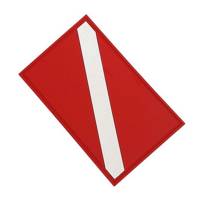 Scuba Diving Diver Down Flag Patch Badge Für Rucksack, Ausrüstung, Tasche,
