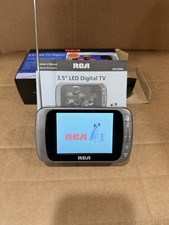 RCA DHT235C DTV Portable 3.5 LED Digital Handheld Color TV Tested Working