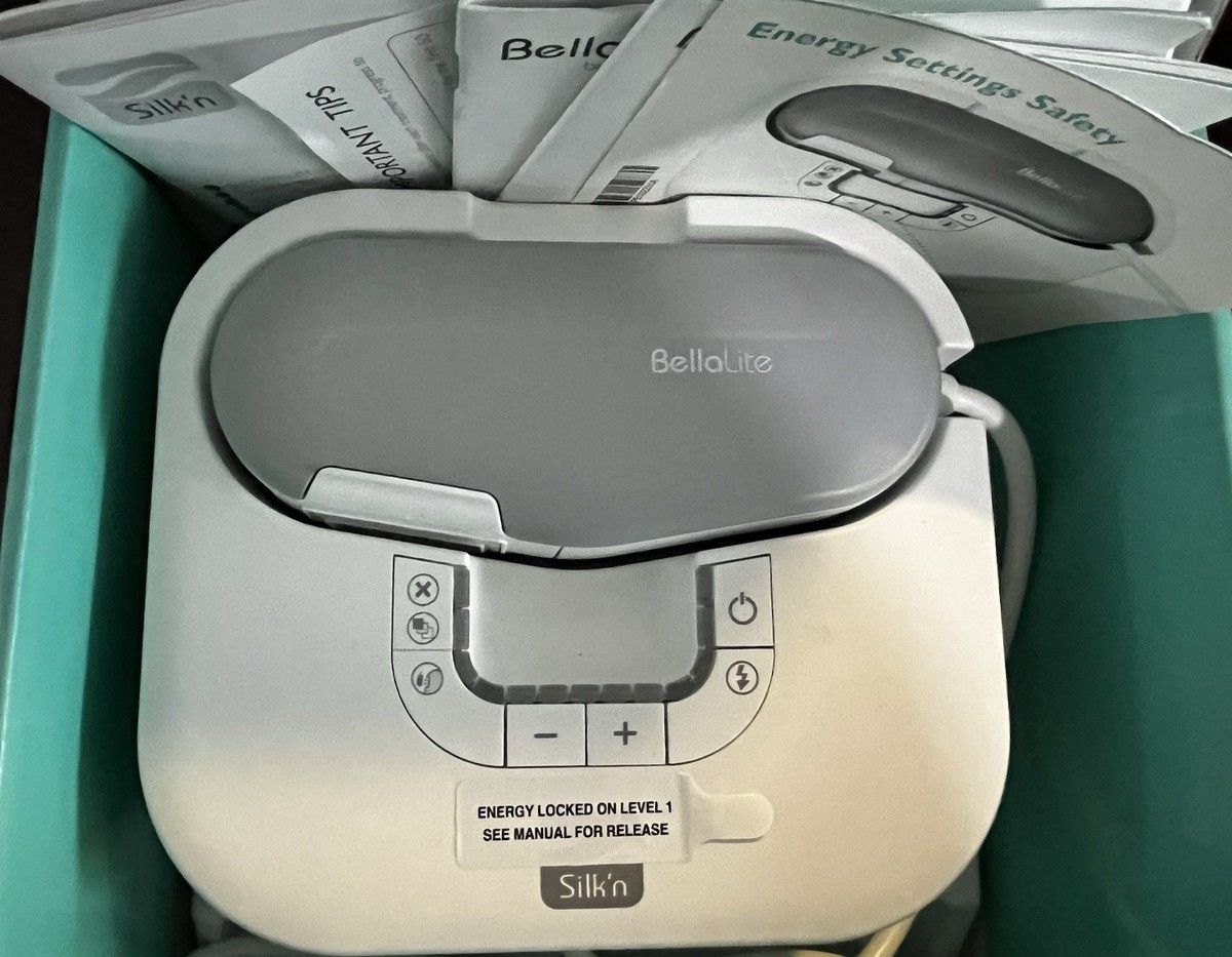 BellaLite By Silk'n Professional At Home Hair Removal Kit. FDA
