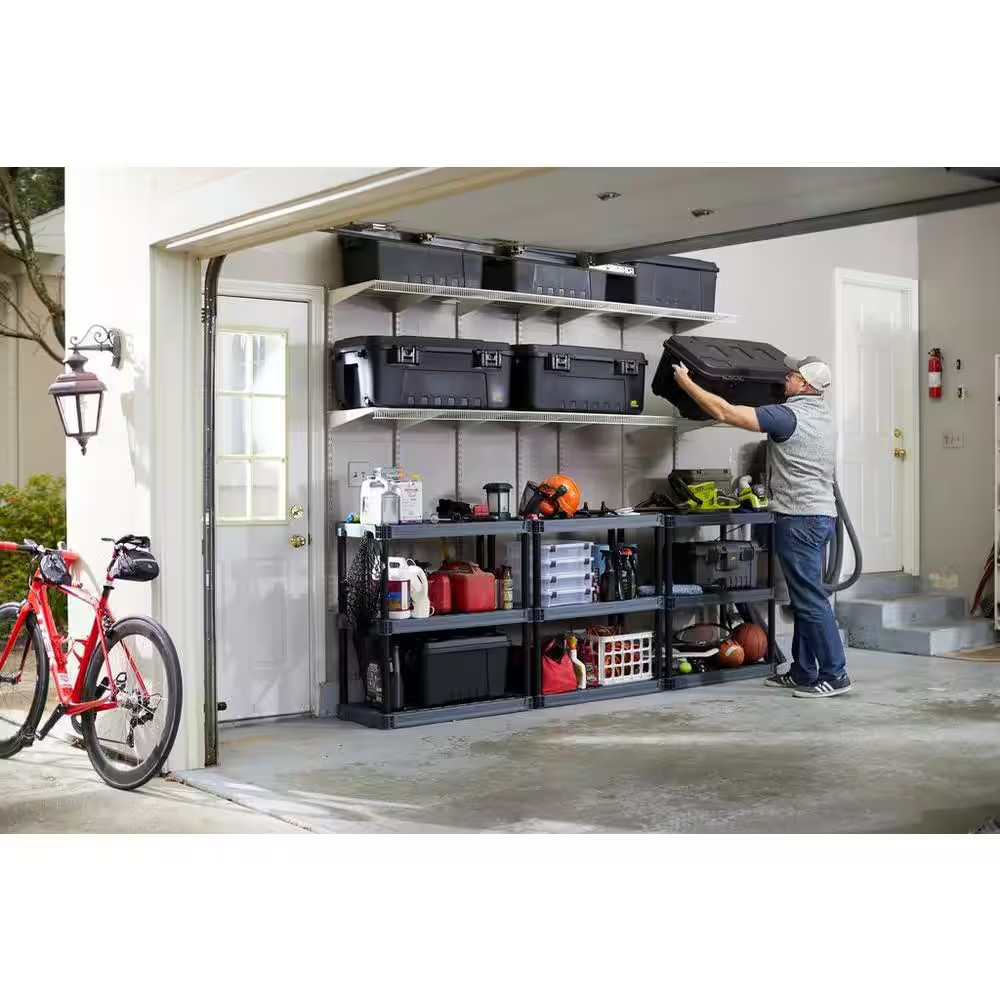 Plano Box Storage 27-Gal. Hinged Gal. Olive Drab Black 27-Gal Waterproof (NEW)