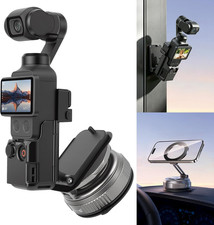 Magnetic Mount and Suction Car Holder Combo for DJI OSMO Pocket 4P/4/3/ Xtra Mus