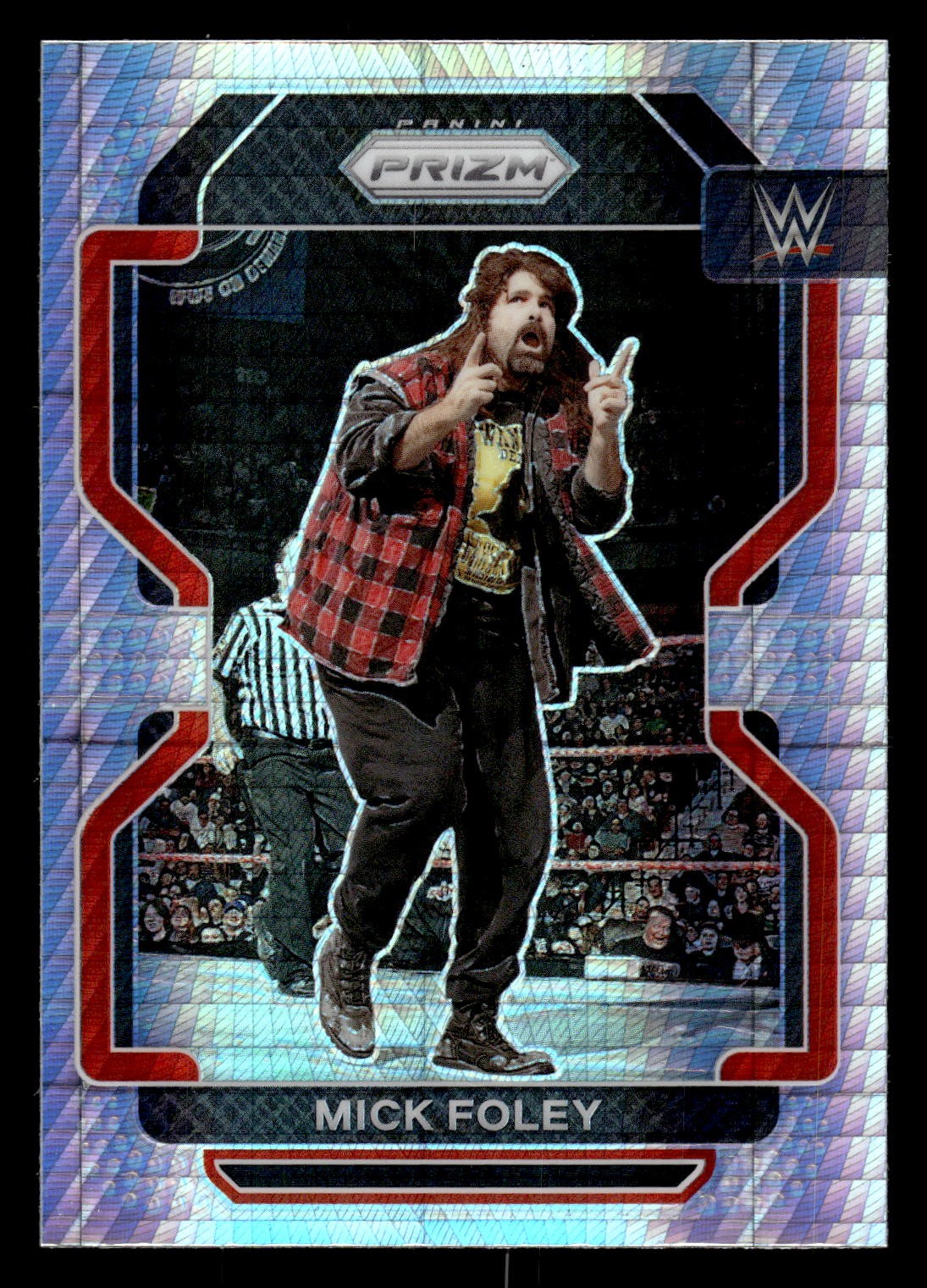 2022 Panini Prizm WWE #190 Mick Foley Hyper