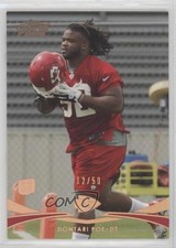 2012 Topps Prime Copper Rainbow 12/50 Dontari Poe #109 a8x