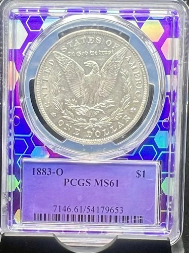 1883-O Morgan Silver Dollar PCGS MS61 | $1 Silver | TraderBea Slab
